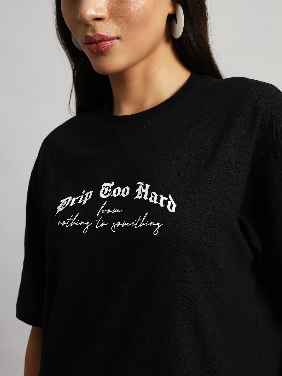 Drip Too Hard - Unisex Oversized T-shirt – URBAN ZING